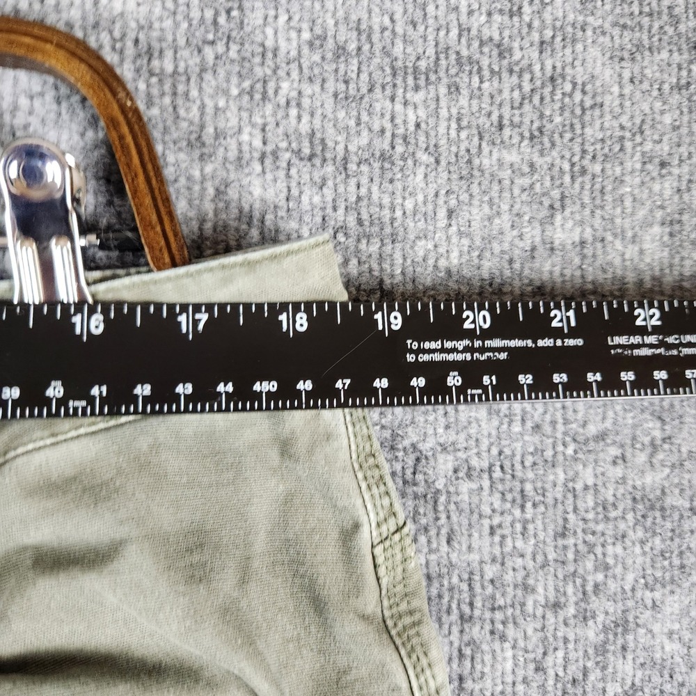 Drake Waterfowl Mens 38 Double Knee Pants Light Green Cotton Canvas Workwear - Picture 4 of 11